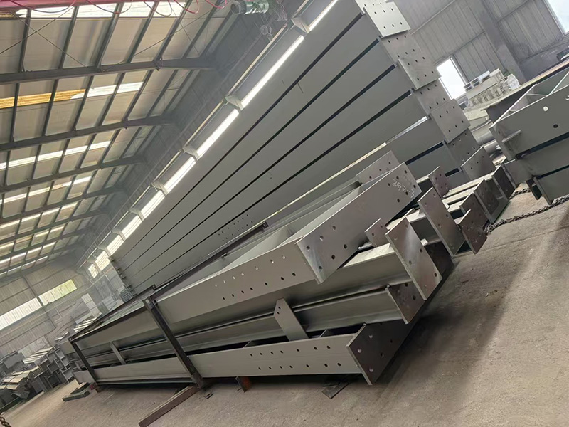 焊接型鋼鋼構(gòu)加工